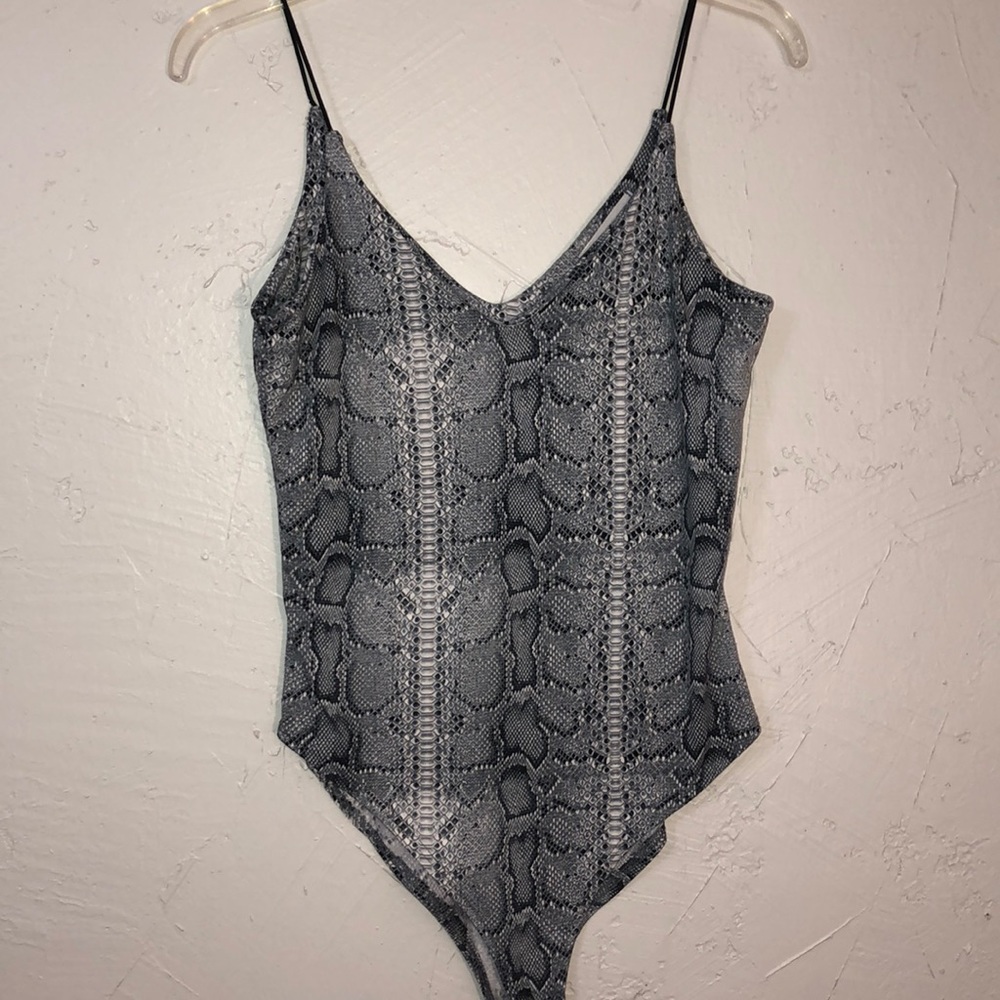 Snake skin body suit